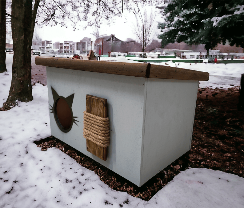 domek dla kotów